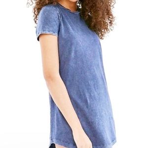 Codigo Navy Mineral Washed Short-Sleeved T-Shirt Dress
